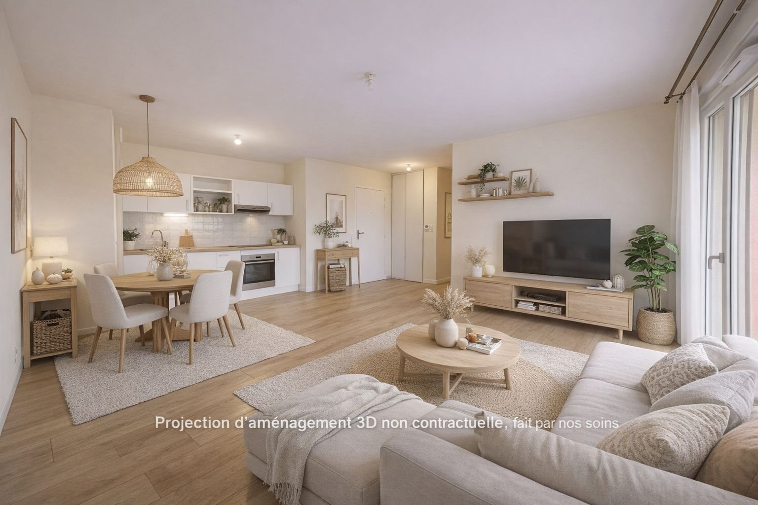 Appartement à vendre, 58m², La Salvetat-Saint-Gilles