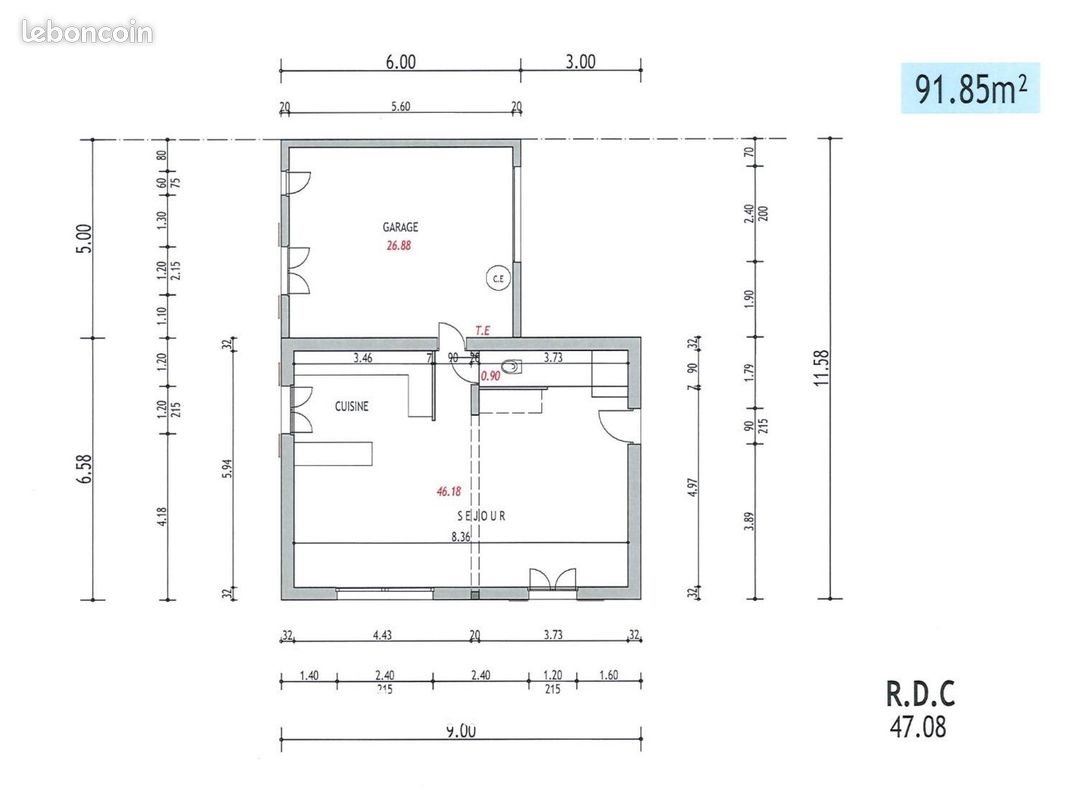 Maison à vendre, 92m², Pierrefeu-du-Var