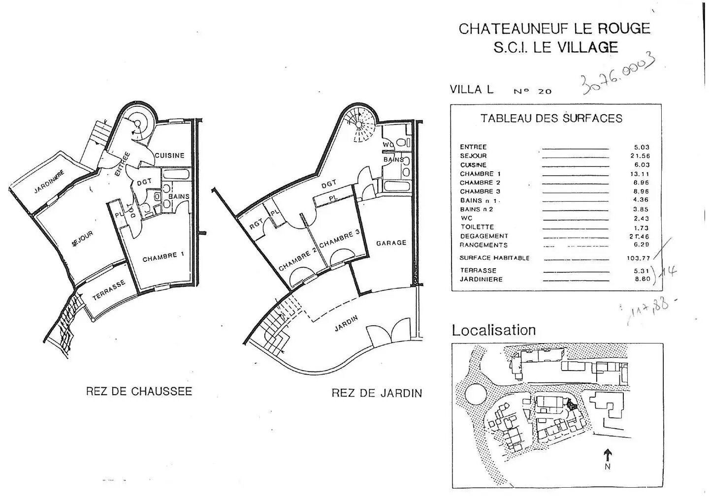 Maison à louer, 103m², Châteauneuf-le-Rouge