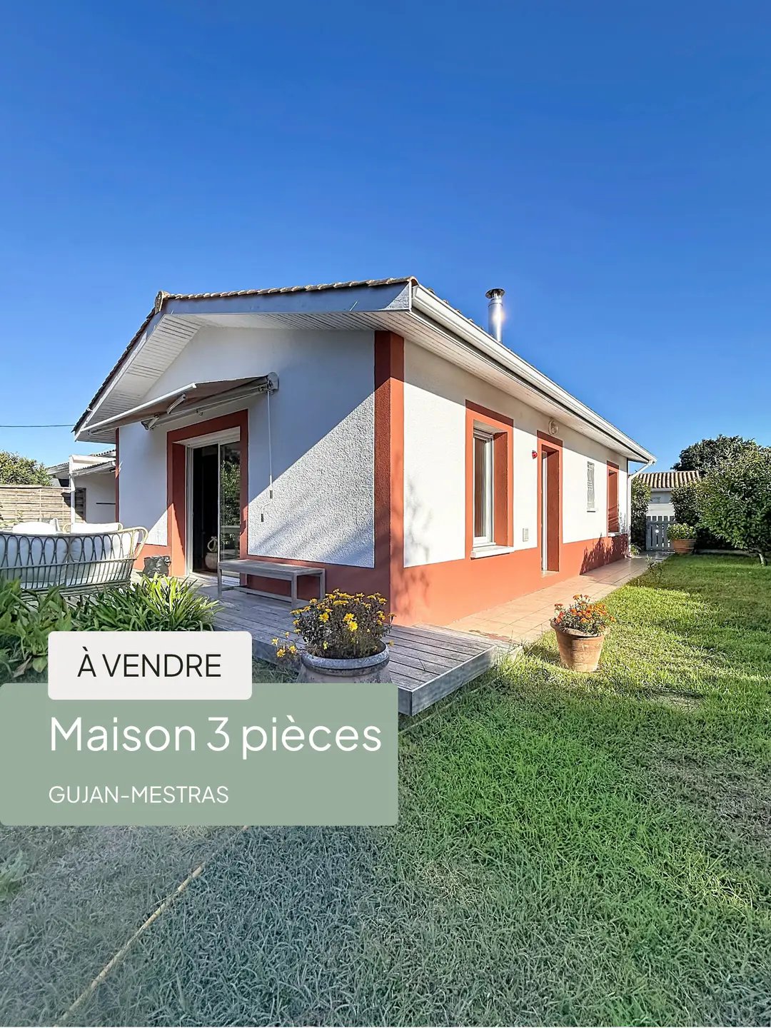 Maison à vendre, 70m², Gujan-Mestras