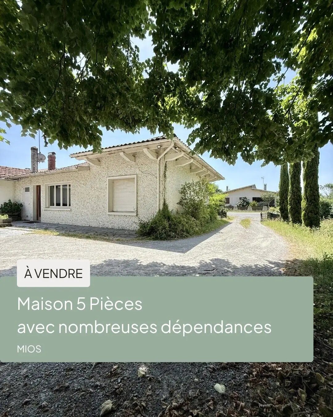Maison à vendre, 133m², Mios