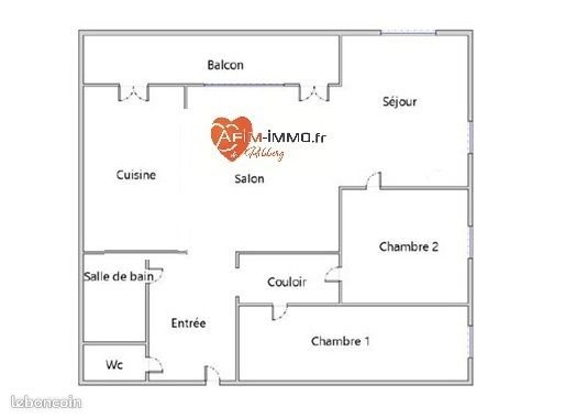 Appartement à vendre, 83m², Mulhouse