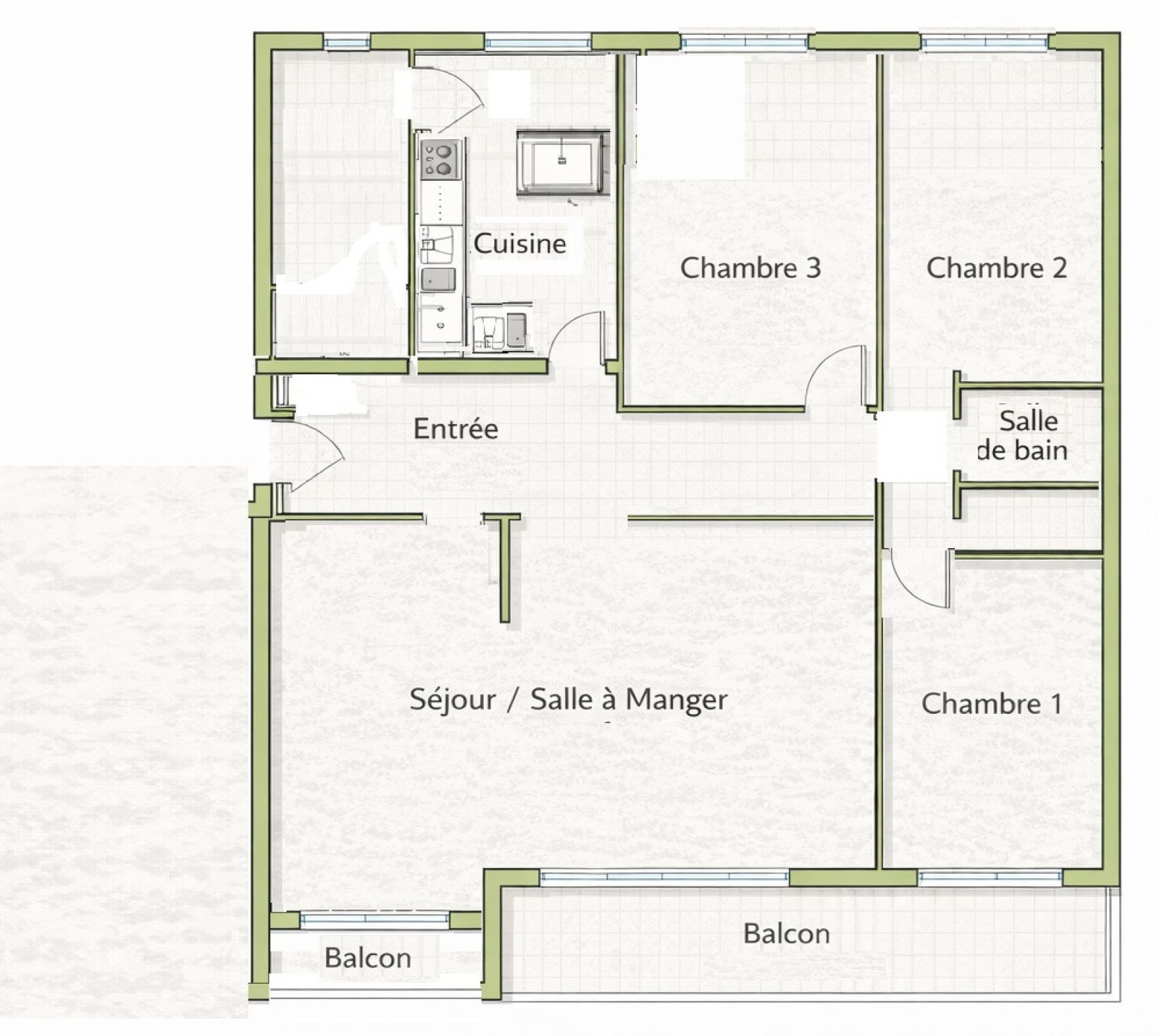 Appartement à vendre, 110m², Mulhouse