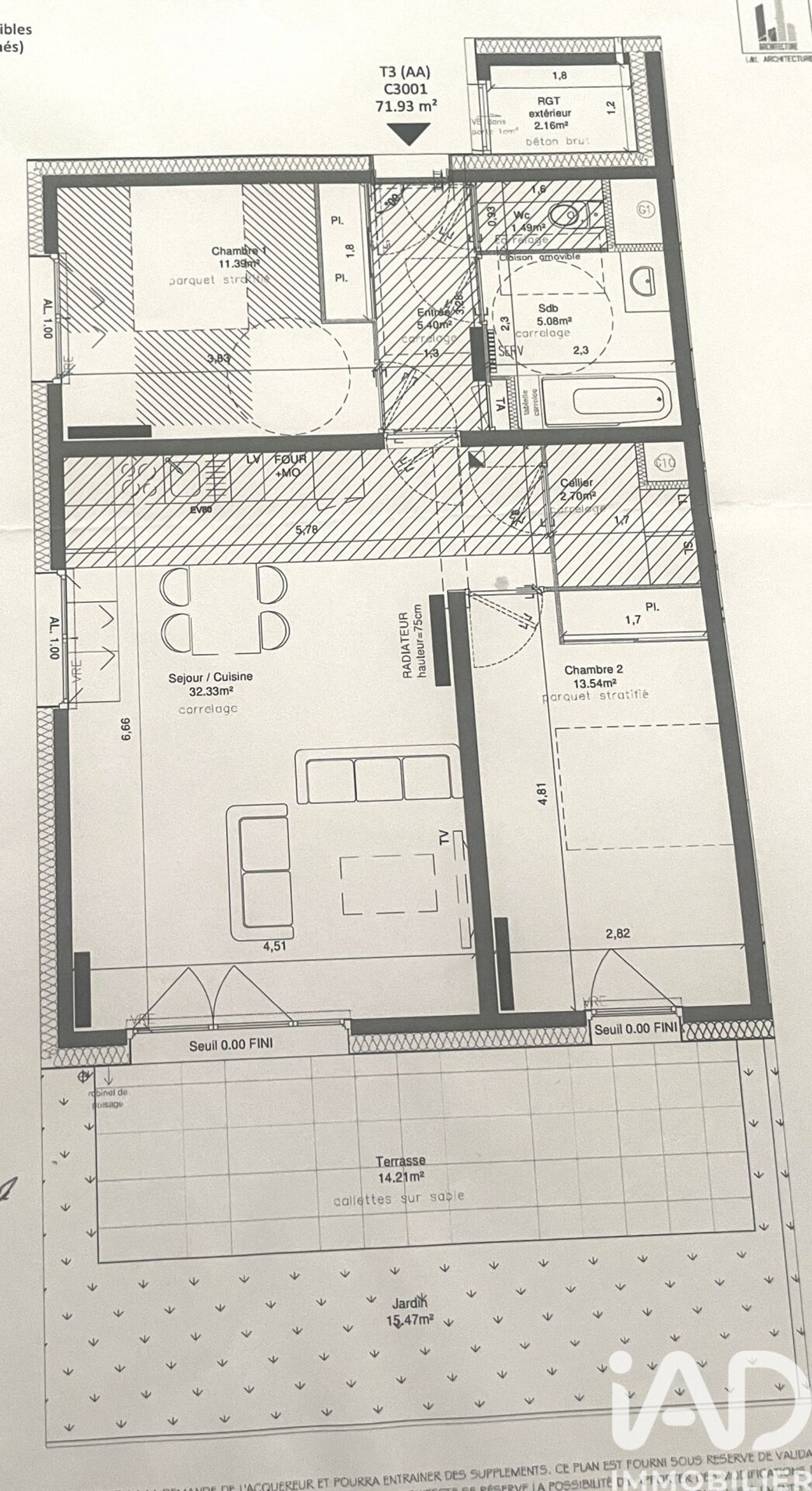 Appartement à vendre, 71m², Champ-sur-Drac