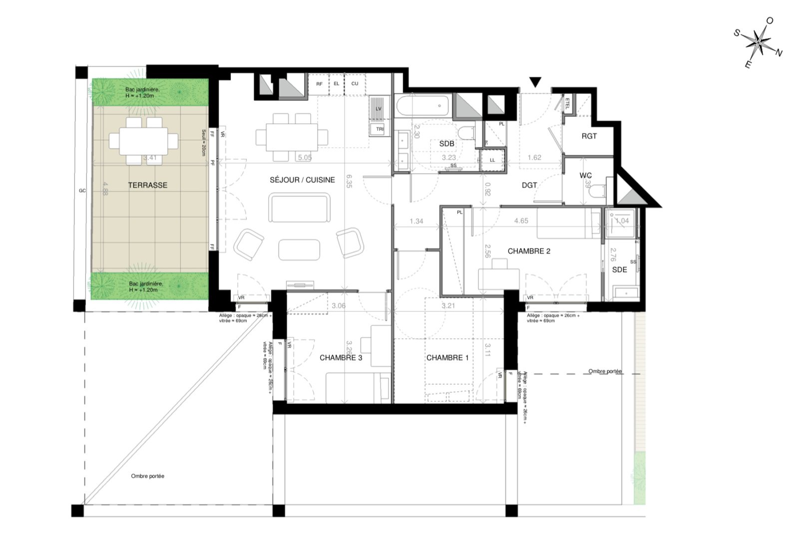 Appartement à vendre, 85m², Issy-les-Moulineaux