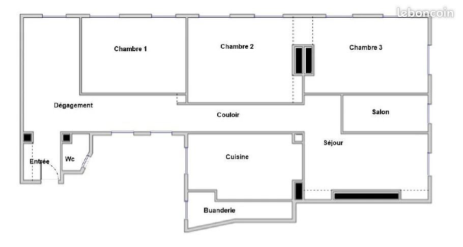 Appartement à vendre, 181m², Lyon 1er