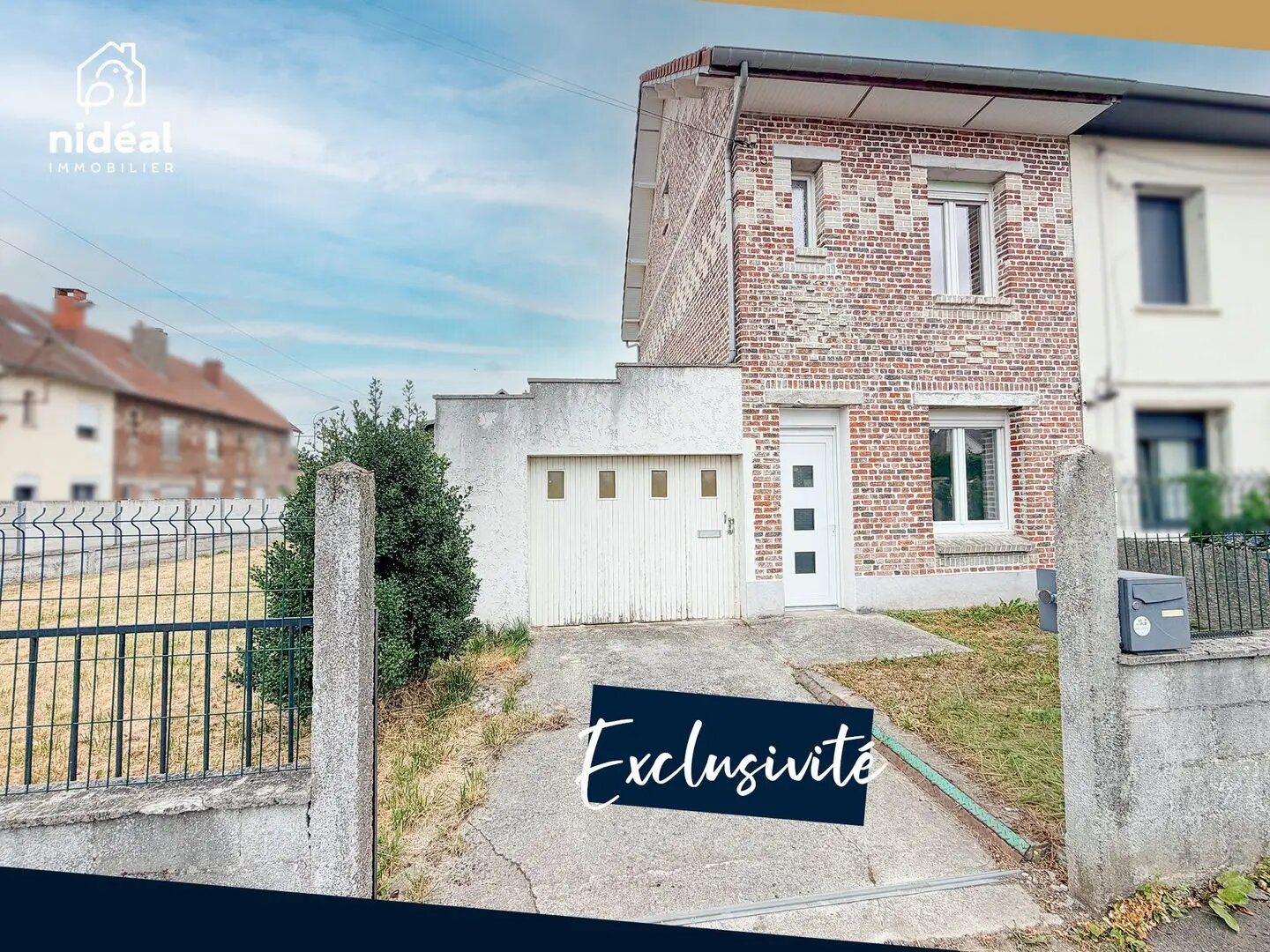 Maison à vendre, 80m², Hautmont
