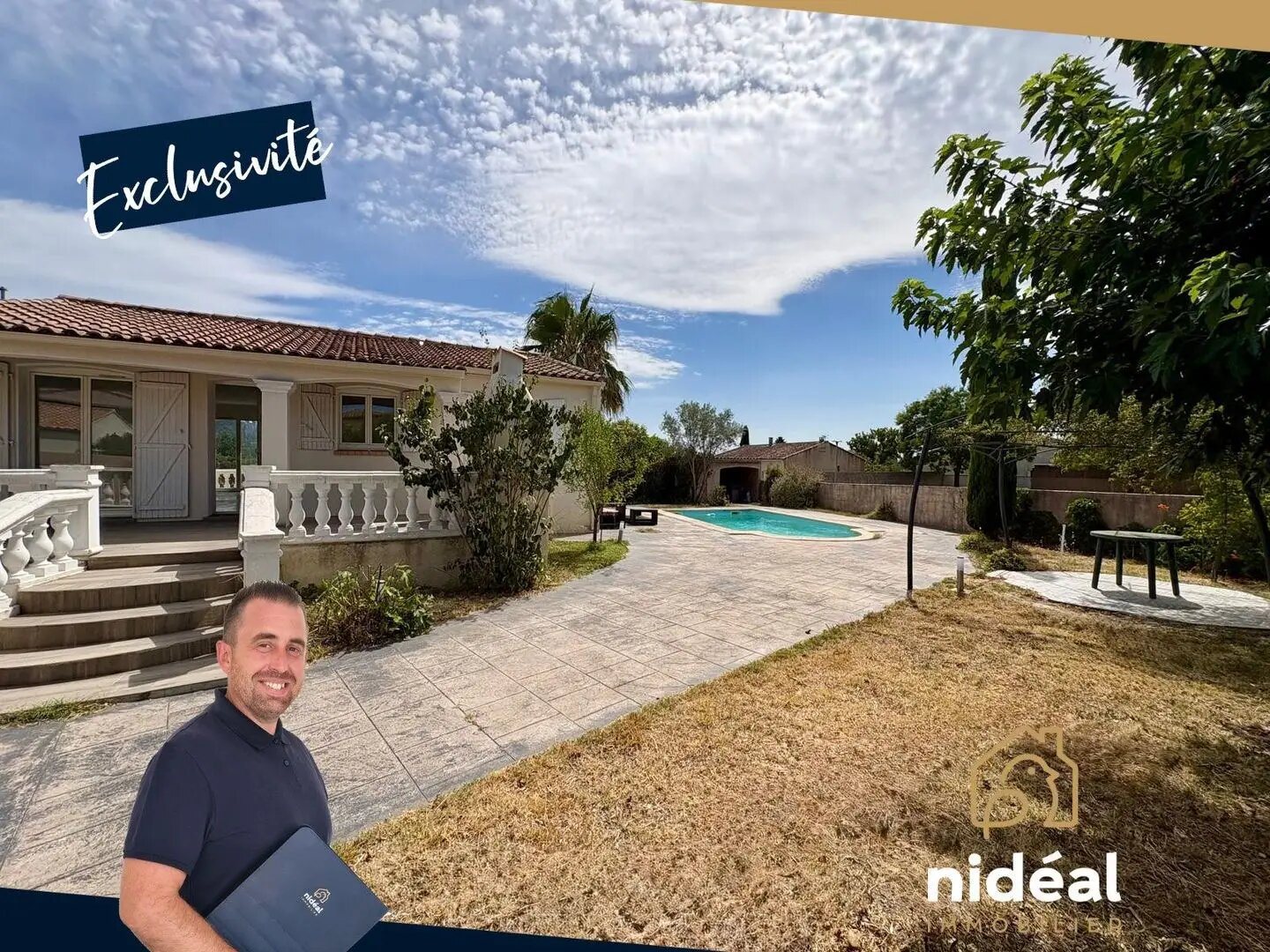 Maison à vendre, 72m², Clarensac