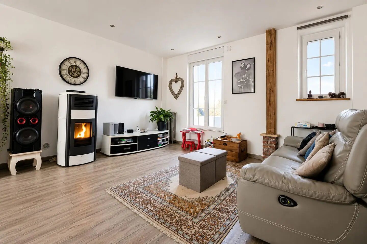 Maison à vendre, 121m², Beaulieu-les-Fontaines