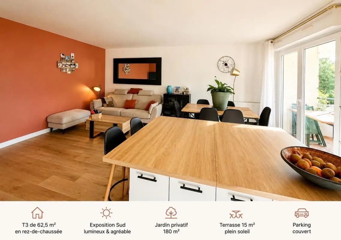 Appartement à vendre, 62m², Tarnos
