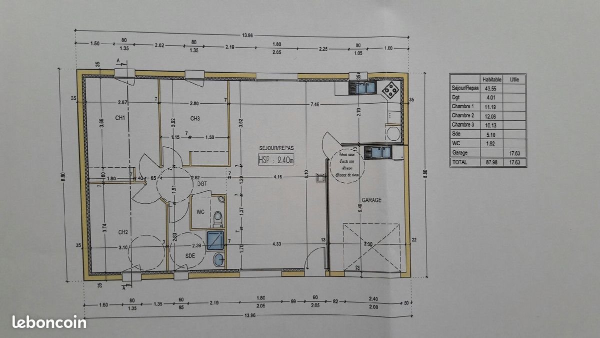 Maison à louer, 88m², Challans