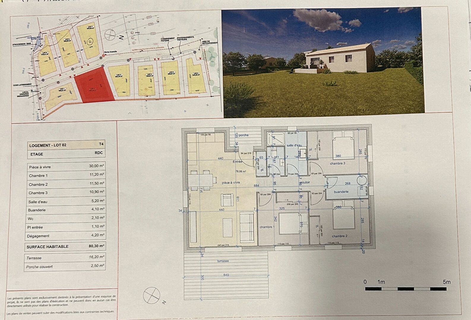 Maison à vendre, 80m², Poggio-Mezzana