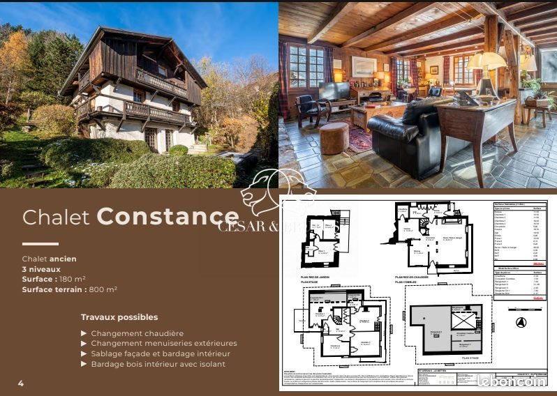 Maison à vendre, 180m², Saint-Gervais-les-Bains