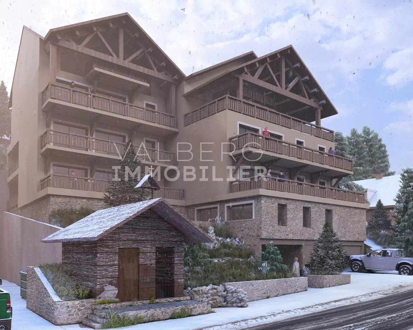 Appartement à vendre, 80m², Péone (Valberg)