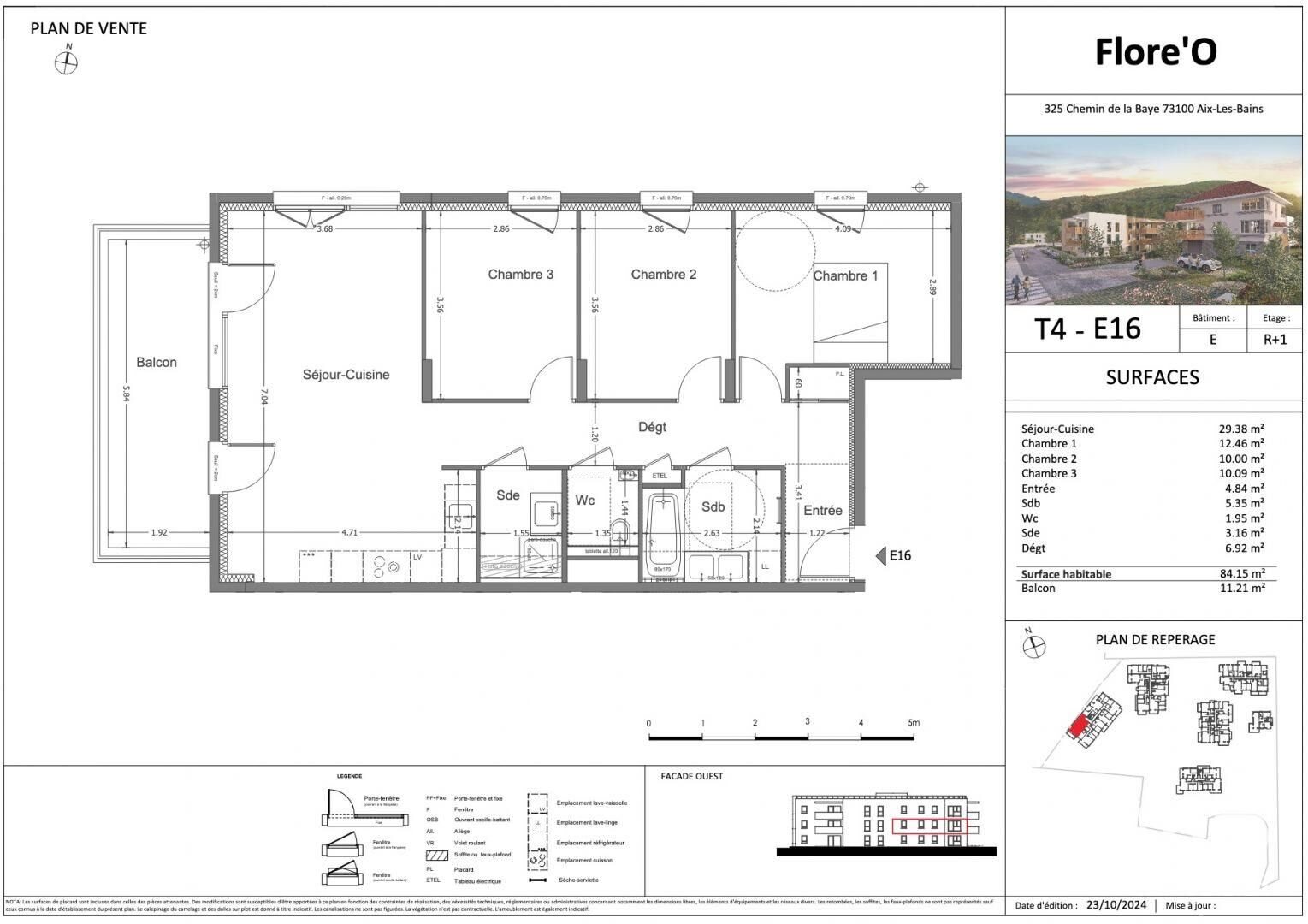 Appartement à vendre, 84m², Aix-les-Bains