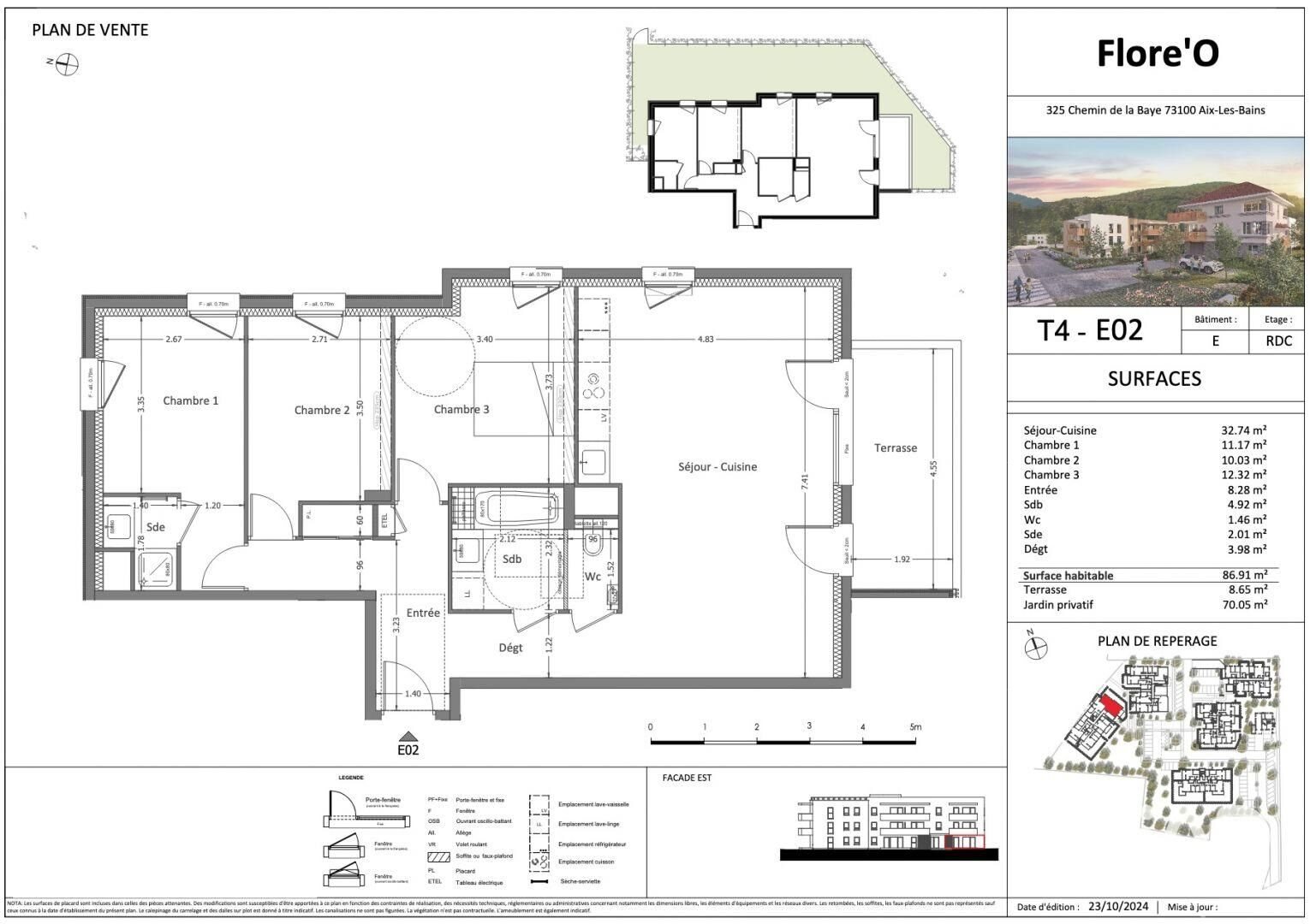 Appartement à vendre, 87m², Aix-les-Bains