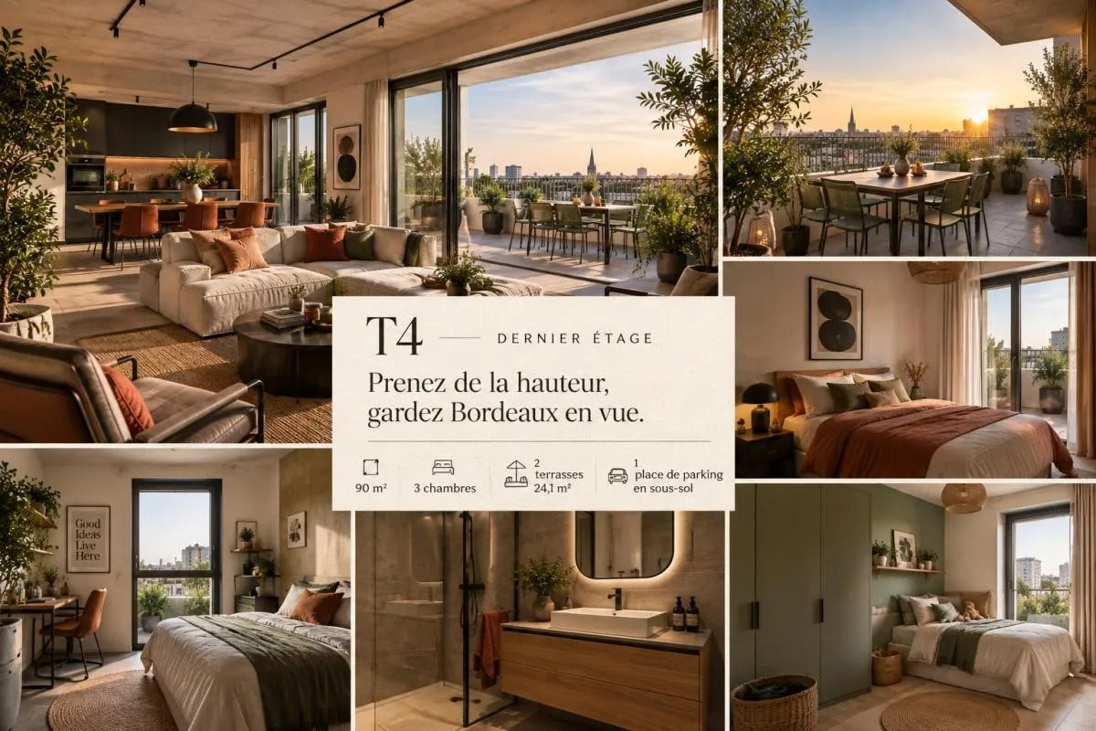 Appartement à vendre, 90m², Bordeaux