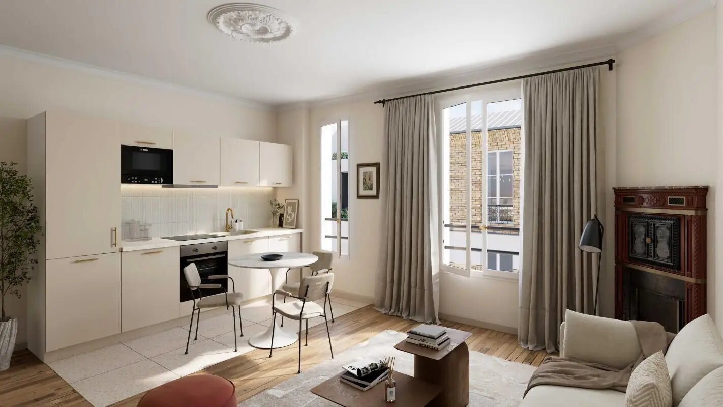 Appartement à vendre, 48m², Montreuil