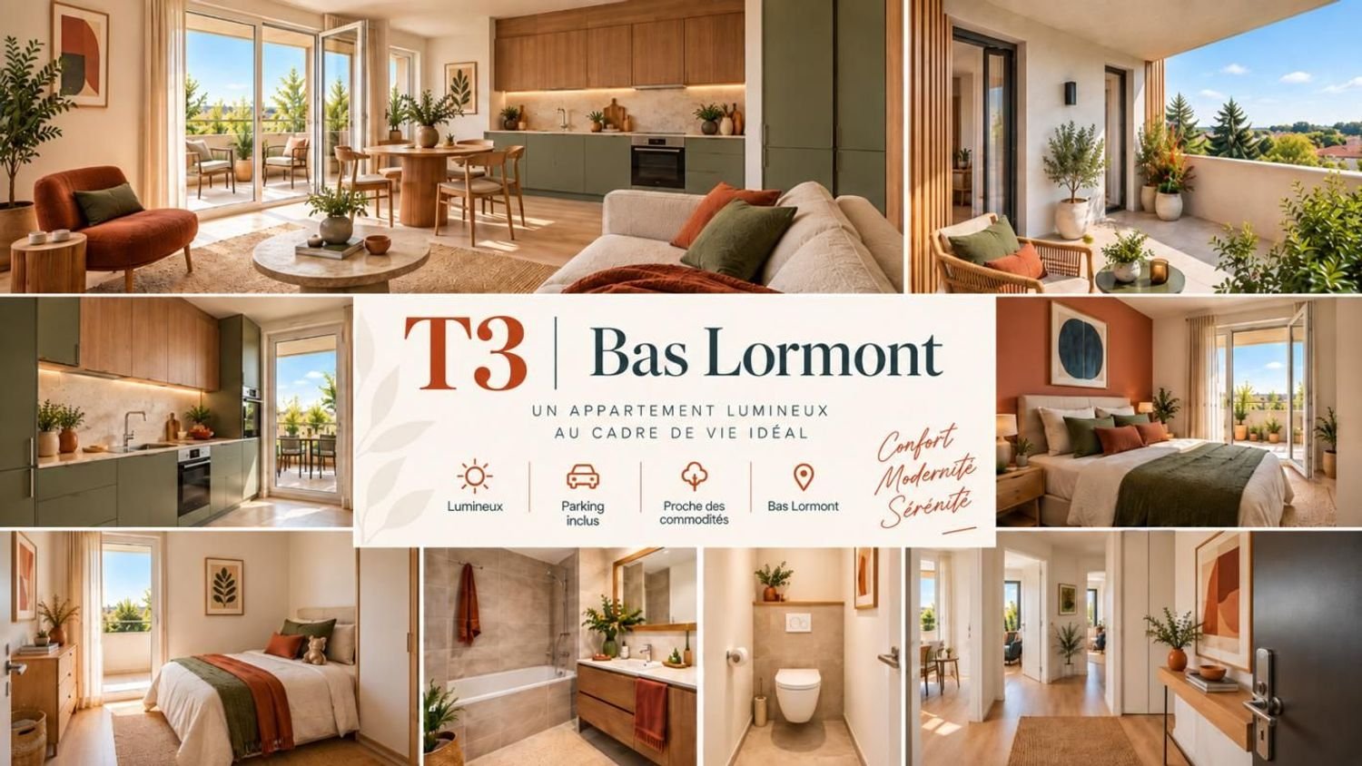 Appartement à vendre, 66m², Lormont