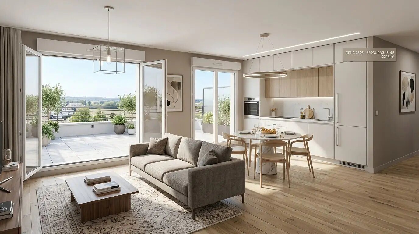Appartement à vendre, 41m², Andrésy