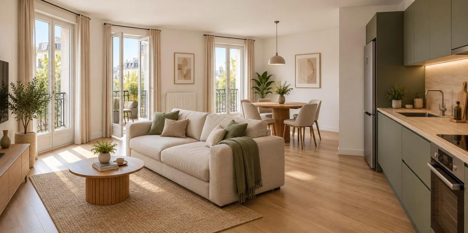 Appartement à vendre, 66m², Pantin