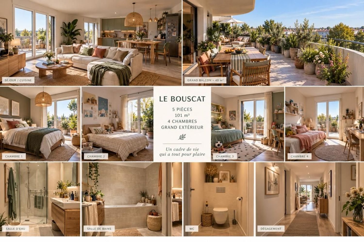 Appartement à vendre, 101m², Le Bouscat