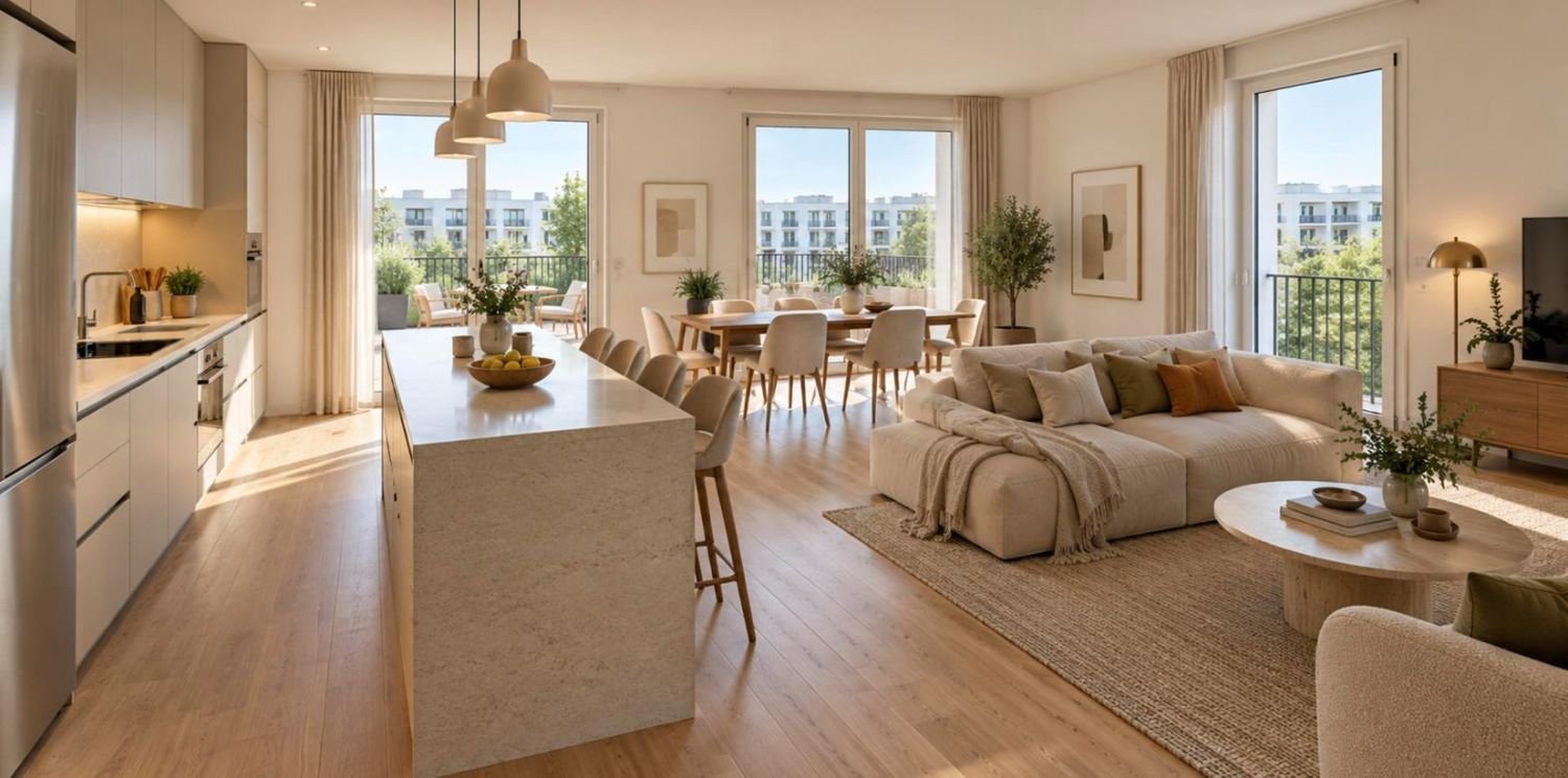 Appartement à vendre, 102m², Pantin