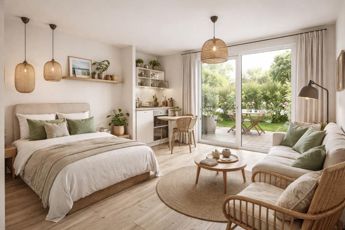 Appartement à vendre, 28m², Benerville-sur-Mer