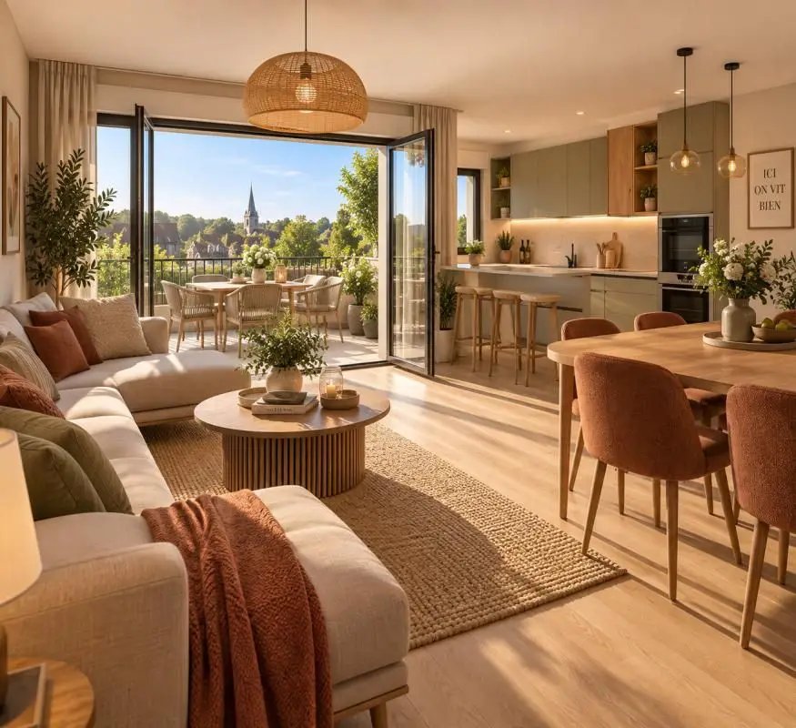 Appartement à vendre, 88m², Pont-l'Evêque