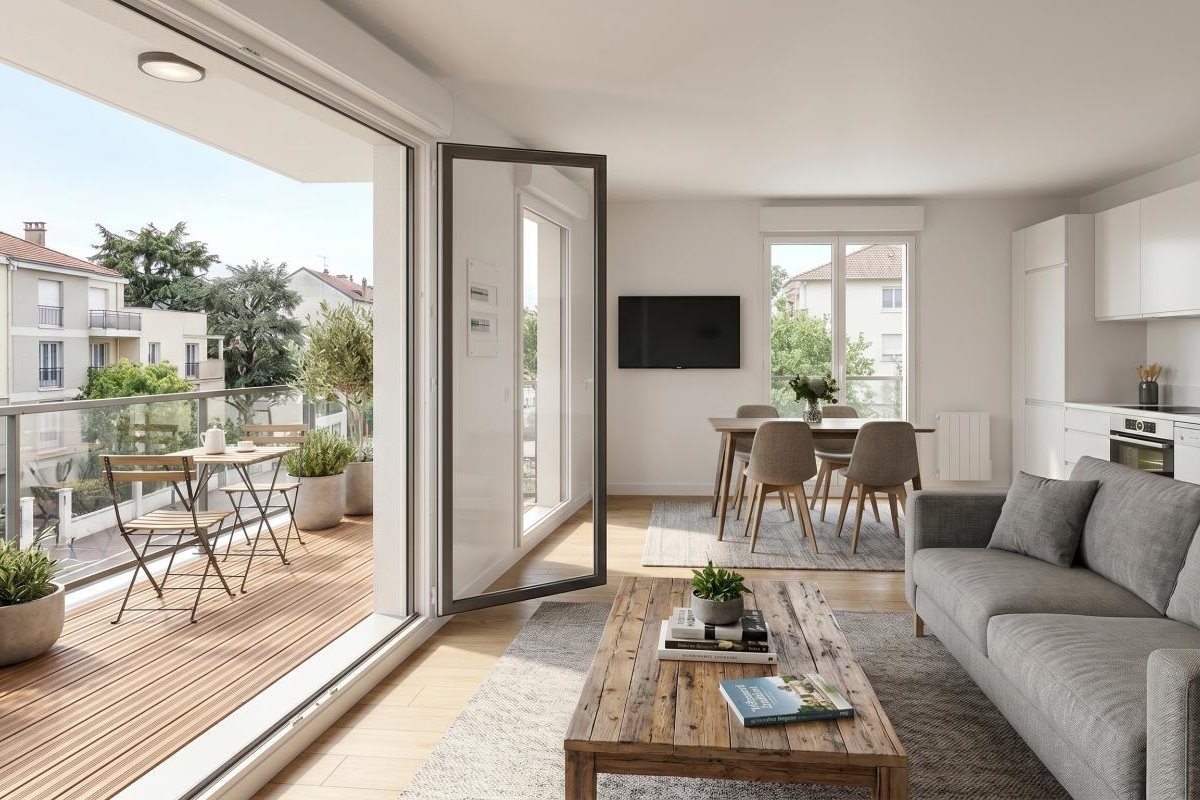Appartement à vendre, 66m², Bussy-Saint-Georges