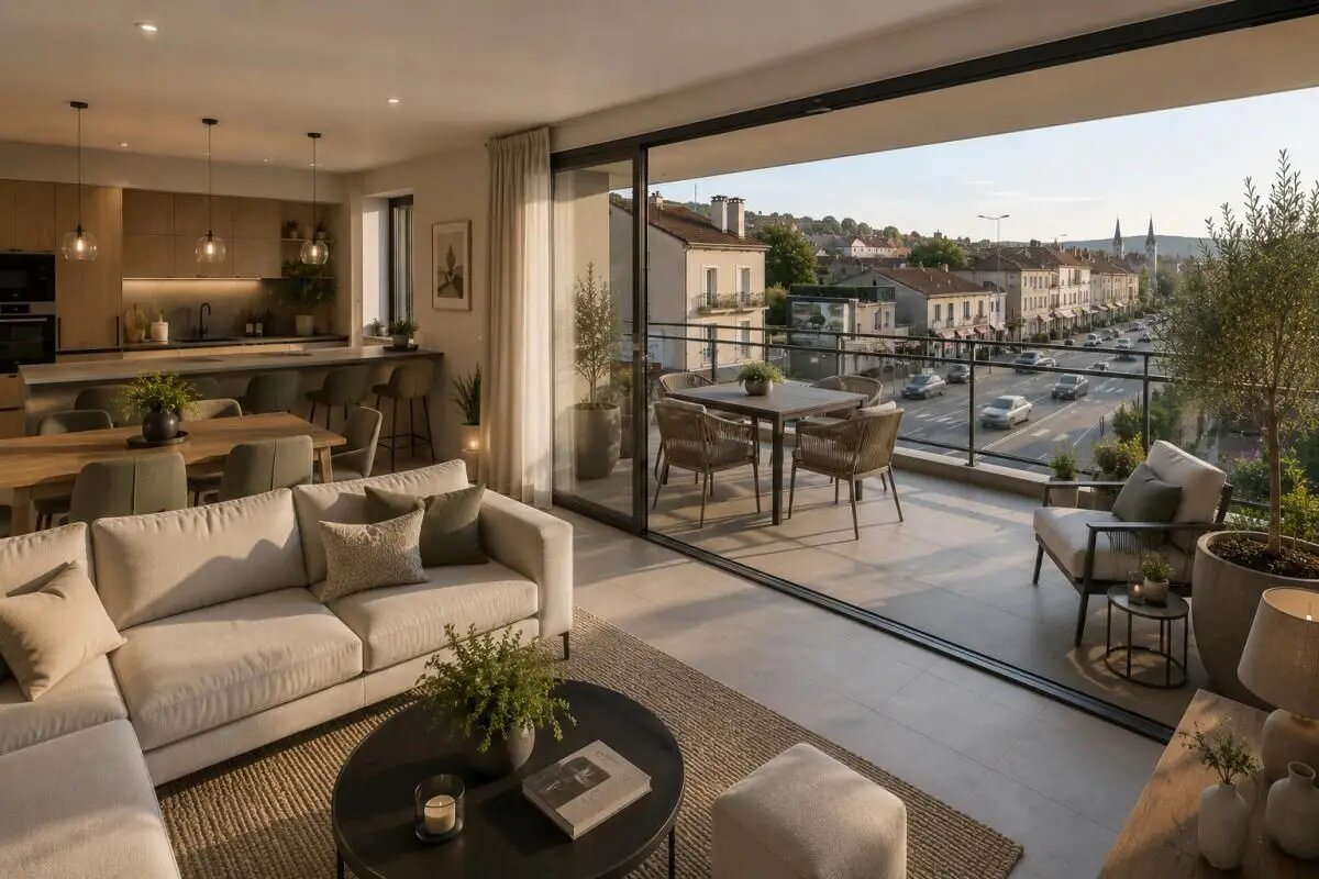 Appartement à vendre, 79m², Belleville