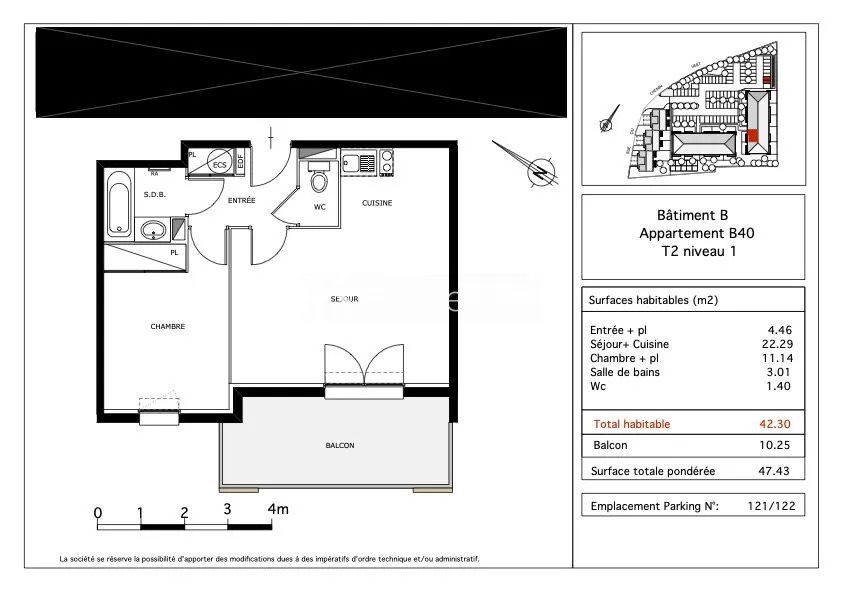 Appartement à vendre, 43m², Lisle-sur-Tarn
