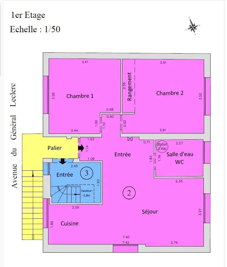 Appartement à vendre, 56m², Ozoir-la-Ferrière