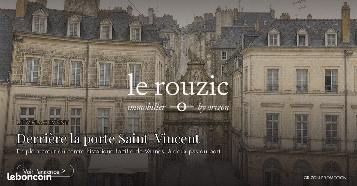Appartement à vendre, 73m², Vannes