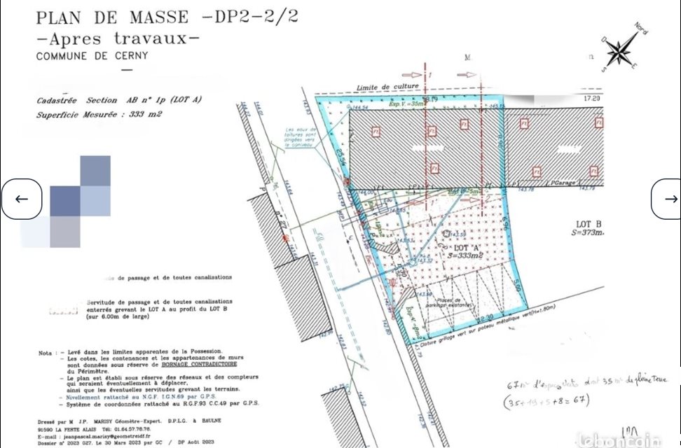 Maison à vendre, 60m², Cerny
