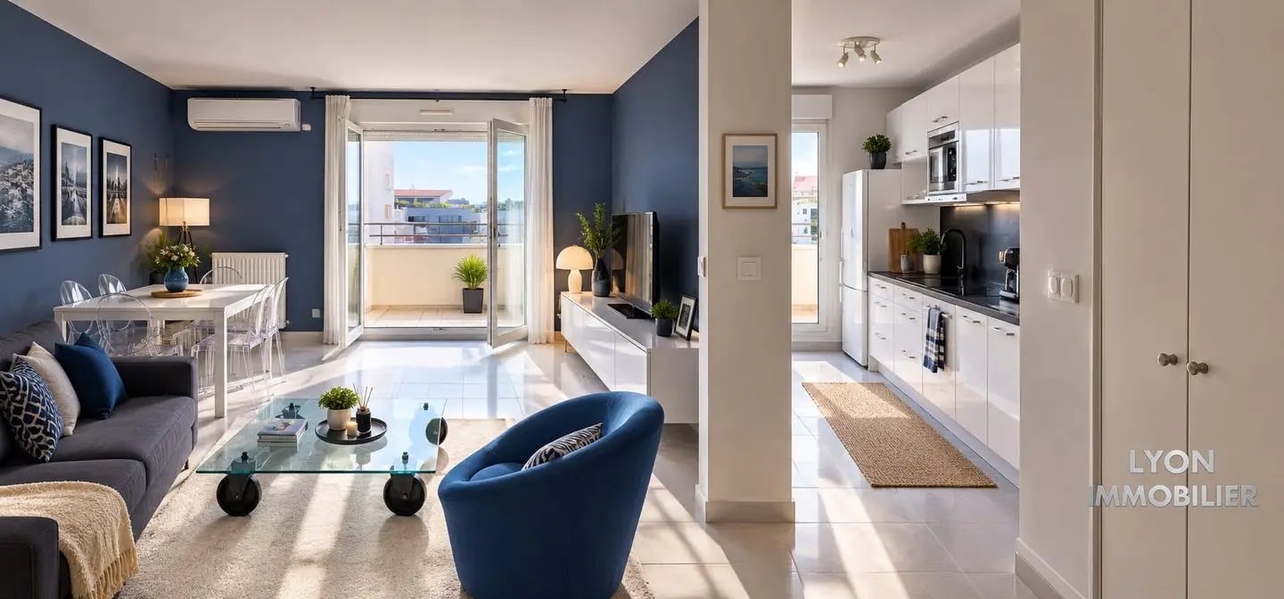 Appartement à vendre, 69m², Lyon 8ème