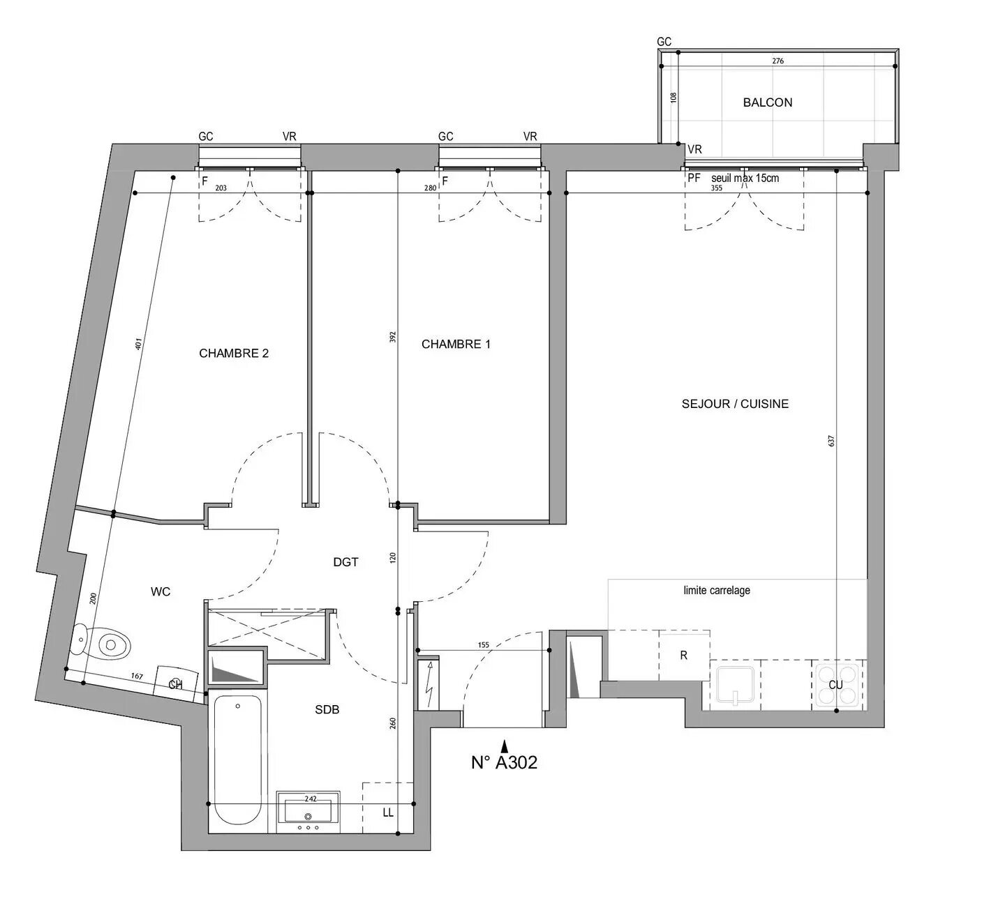 Appartement à vendre, 58m², Montmorency