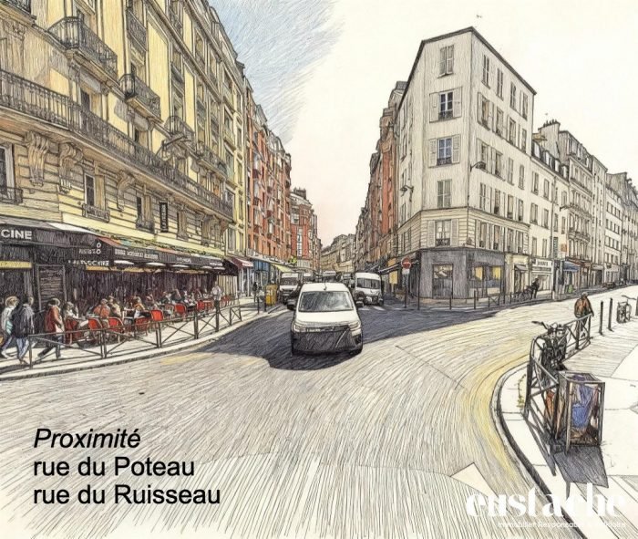 Maison à louer, 90m², Paris 18ème