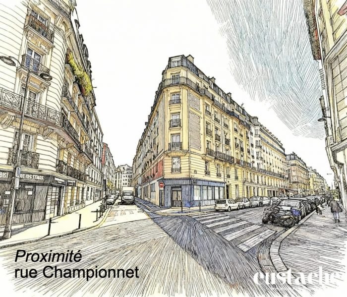 Maison à louer, 90m², Paris 18ème