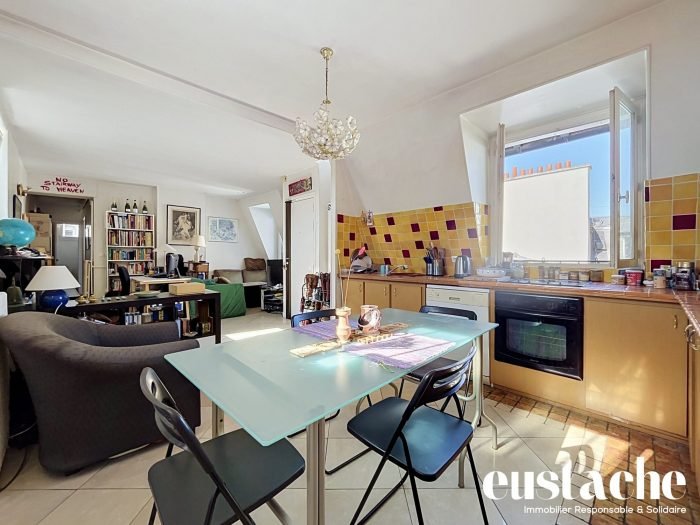 Appartement à vendre, 62m², Paris 19ème