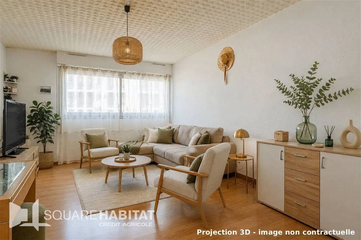 Appartement à vendre, 65m², Nantes
