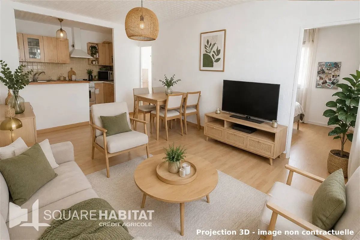 Appartement à vendre, 65m², Nantes