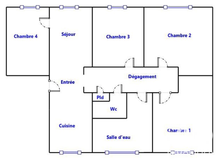 Appartement à vendre, 81m², Brest