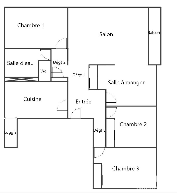 Appartement à vendre, 103m², Brest
