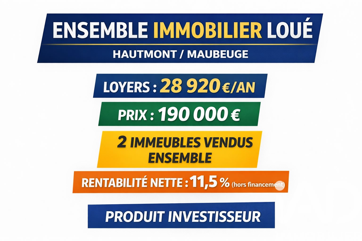 Maison à vendre, 90m², Hautmont