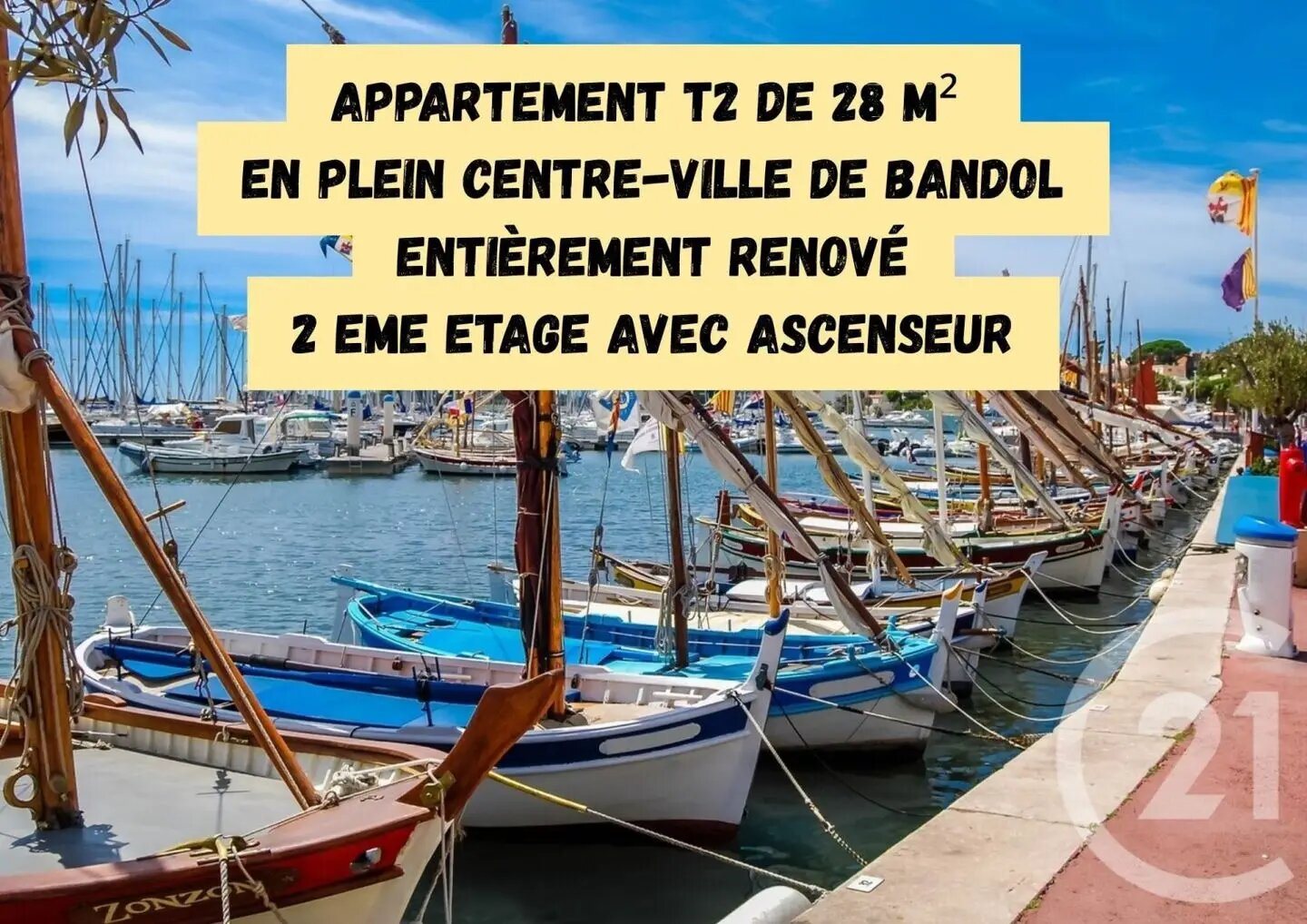Appartement à vendre, 28m², Bandol