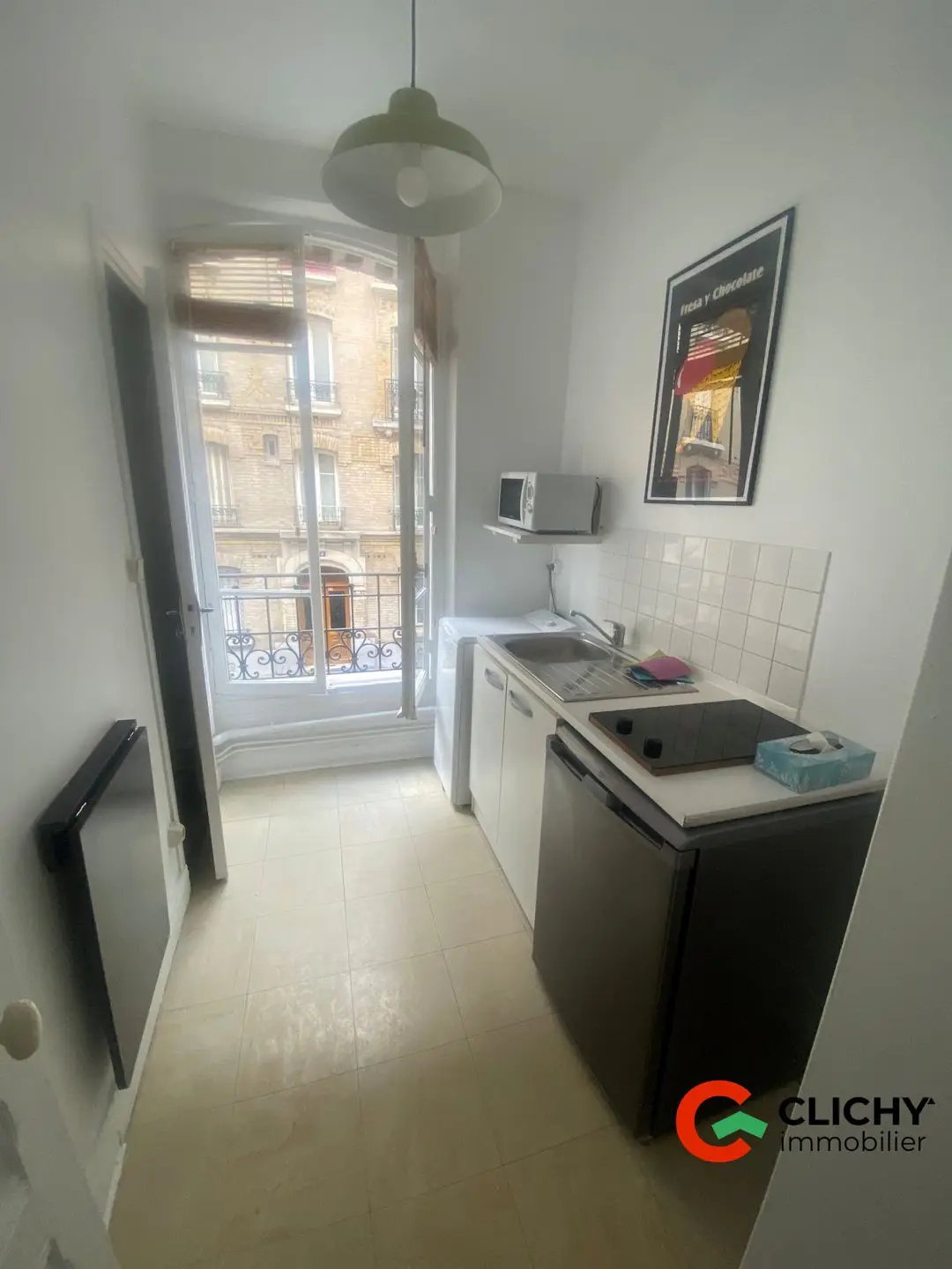 Appartement à louer, 22m², Clichy