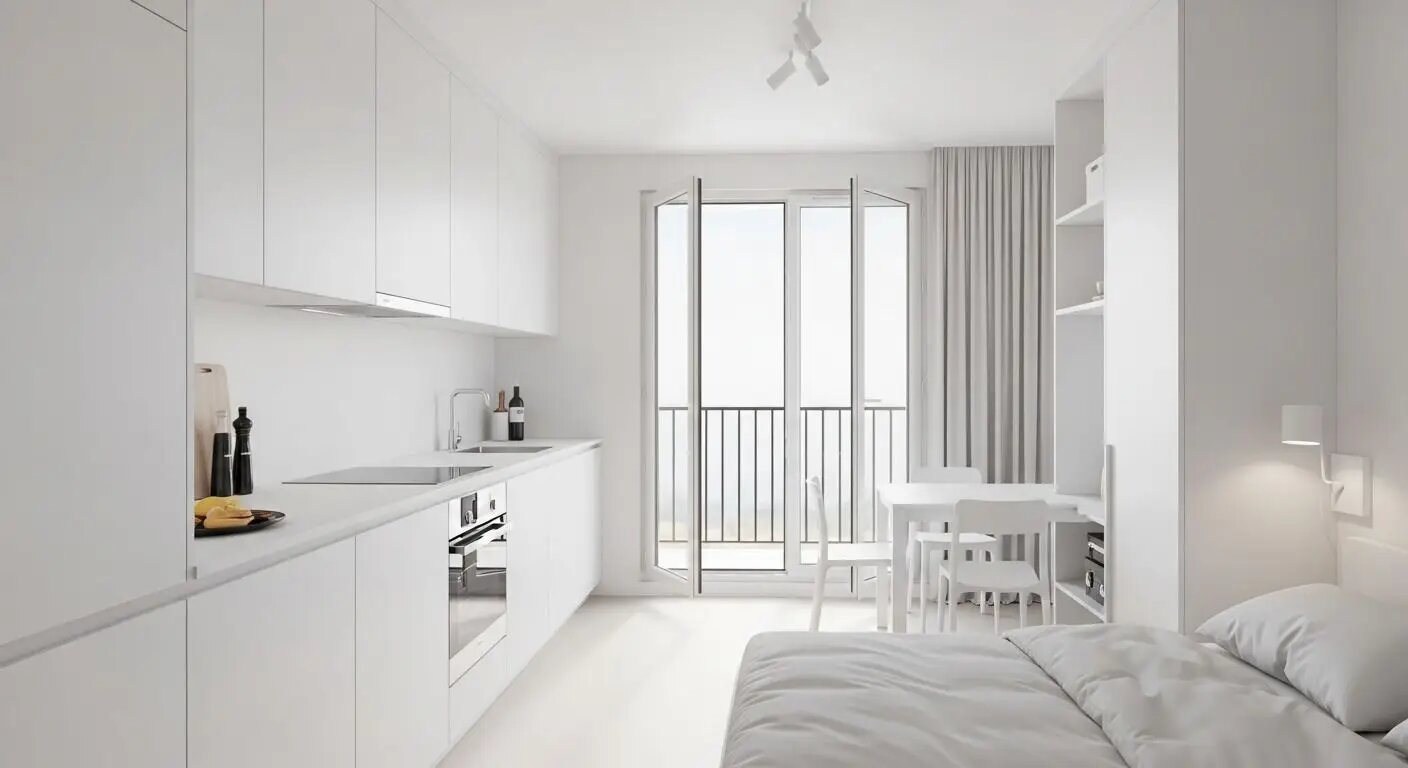 Appartement à vendre, 25m², Miramas