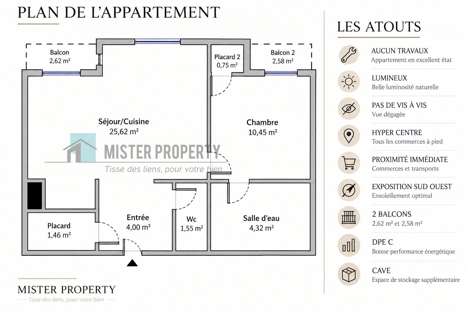 Maison à vendre, 48m², Rueil-Malmaison