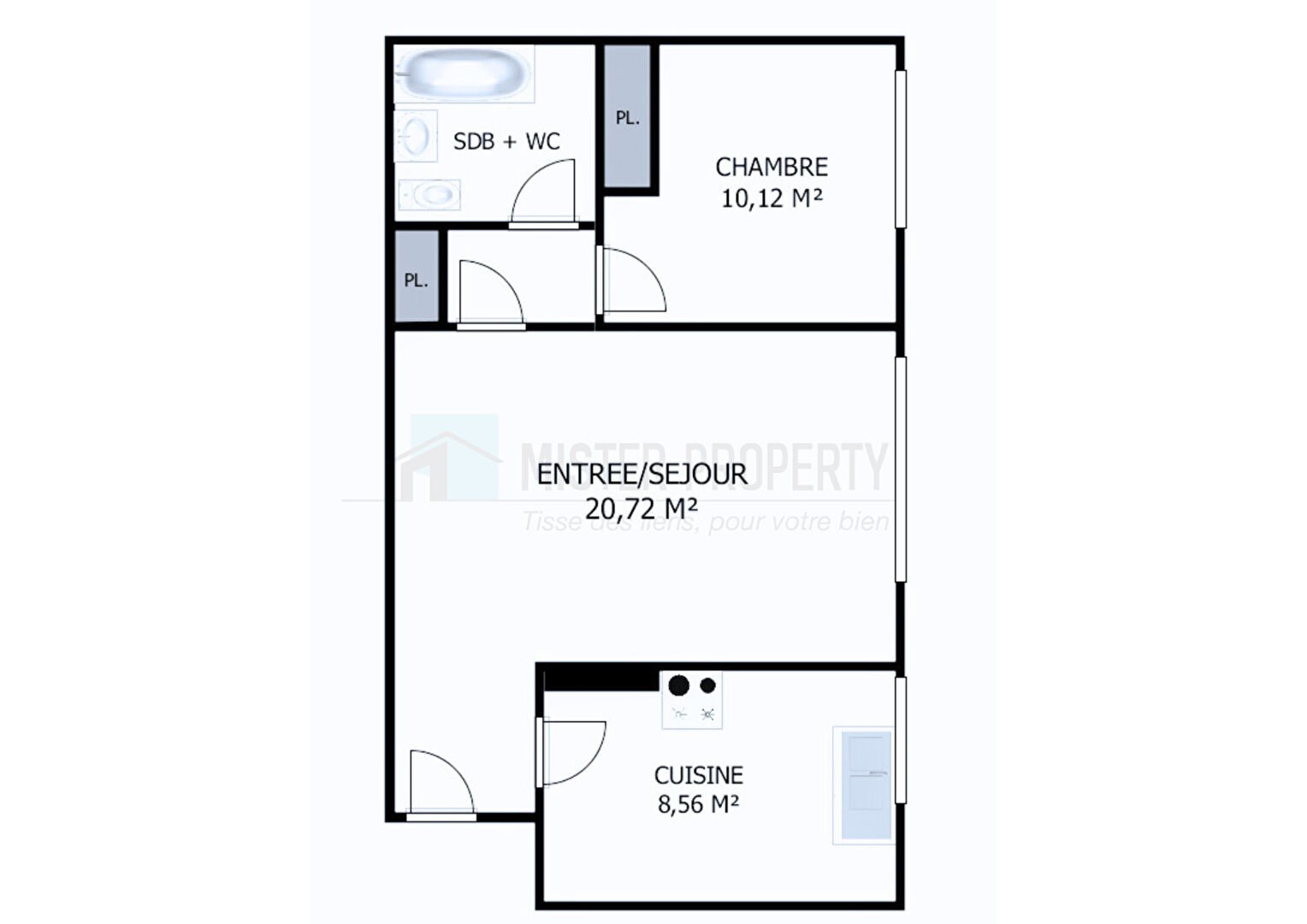 Appartement à vendre, 45m², Neuilly-sur-Seine
